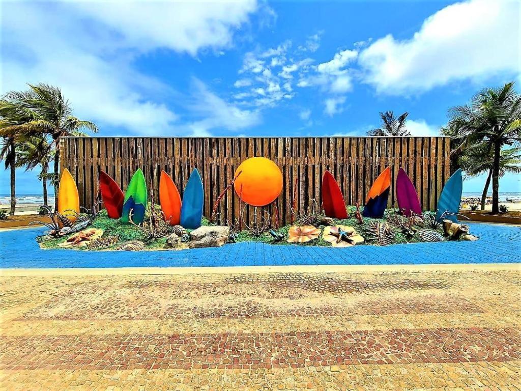 Hospedagem Primeira Quadra Da Praia Praia Grande  Ngoại thất bức ảnh